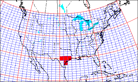 6m grid map