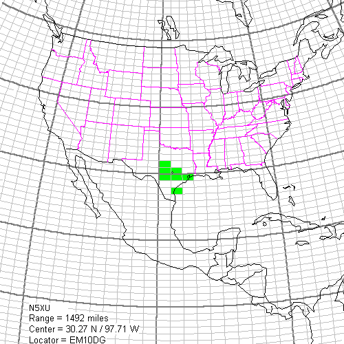 23cm grid map